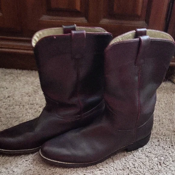 Vintage Leather Cowboy Boots - Picture 5 of 7